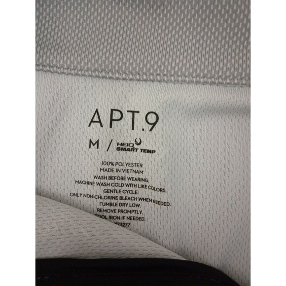 Apt.9 Light Grey Long Sleeve Quarter Zip Size Medium - Picture 3 of 5